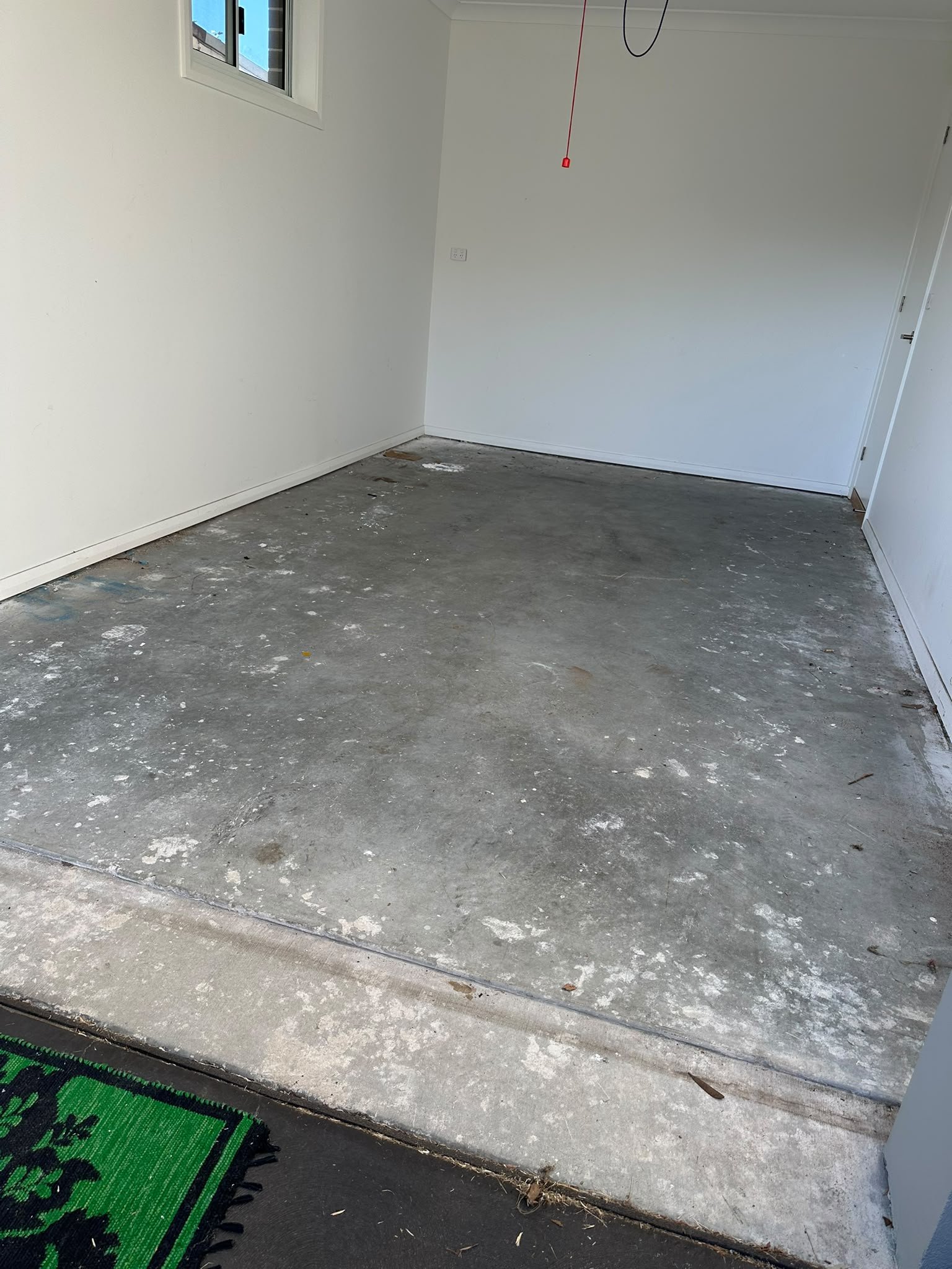 Before: Dull and Scratched Hardwood Timber Floor